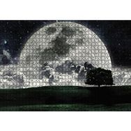 Cakapuzzle Doğa Gecede Ay Güzelliği Ahşap 1000 Parça Puzzle