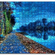 Cakapuzzle Doğa Sonbahar Göl Kıyısı Mdf 120 Parça Puzzle