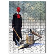 Cakapuzzle Dolmakalem İnfaz ve İzleyici Kağıtlar Mdf 120 Parça Puzzle