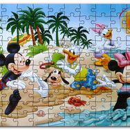 Cakapuzzle Donald Duck Daisy Duck Mickey Mouse Minnie Aand Mdf 1000 Parça Puzzle