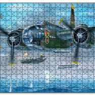 Cakapuzzle Douglas A20 Havoc Avcı Uçağı Mdf 120 Parça Puzzle