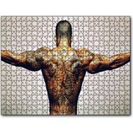 Cakapuzzle Dövmeli Adam ve Kasları Mdf 500 Parça Puzzle