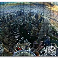 Cakapuzzle Dubai Kuş Bakışı Ahşap 255 Parça Puzzle