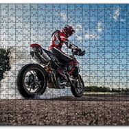 Cakapuzzle Ducati Hyper 850 Motorsiklet Ahşap 500 Parça Puzzle