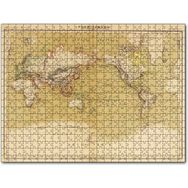 Cakapuzzle Dünya Haritası 1833 Yılı 120 Parça Puzzle