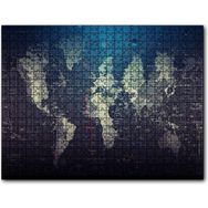 Cakapuzzle Dünya Haritası ve Yağmur Damlaları 120 Parça Puzzle