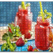 Cakapuzzle Dut Meyveli Smoothie Görseli Mdf 255 Parça Puzzle
