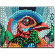 Cakapuzzle Duvar Boyama Renkli Kuş 120 Parça Puzzle