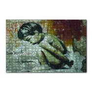 Cakapuzzle Duvar Çizim Boyama Çocuk 120 Parça Puzzle