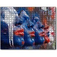 Cakapuzzle Duvarda Yüz Büstleri Mdf 120 Parça Puzzle