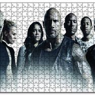 Cakapuzzle Dwayne Johnson Statham Michelle Mdf 120 Parça Puzzle