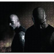 Cakapuzzle Dwayne Johnson ve Vin Diesel Mdf 255 Parça Puzzle