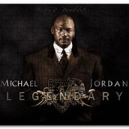 Cakapuzzle Efsanevi Michael Jordan Takım Elbiseli Mdf 500 Parça Puzzle
