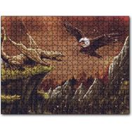 Cakapuzzle Ejderha Akbabaya Karşı Mdf 500 Parça Puzzle
