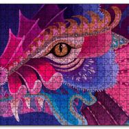 Cakapuzzle Ejderha Renk Yaması Ahşap 255 Parça Puzzle