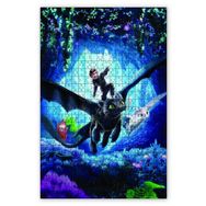 Cakapuzzle Ejderhanı Nasıl Eğitirsin 3 Hıçgıdık Dişsiz Ahşap 255 Parça Puzzle