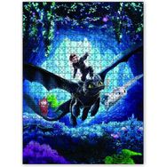 Cakapuzzle Ejderhanı Nasıl Eğitirsin 3 Hıçgıdık ve Dişsiz Uçuyor 120 Parça Puzzle
