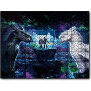 Cakapuzzle Ejderhanı Nasıl Eğitirsin Öfkesi Mdf 120 Parça Puzzle