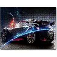 Cakapuzzle Elektrikli Citroen Survolt ve Gezegenler Mdf 120 Parça Puzzle