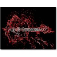 Cakapuzzle Elektrogitar ve Kırmızı Alevler Mdf 120 Parça Puzzle