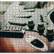 Cakapuzzle Elektrogitar Yakın Çekim Mdf 500 Parça Puzzle