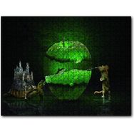 Cakapuzzle Elma Kaplumbağa Balık Fantastik Mdf 255 Parça Puzzle