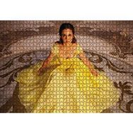 Cakapuzzle Emma Watson Sarı Elbiseli 120 Parça Ahşap Puzzle