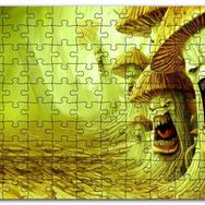 Cakapuzzle Enfekte Mantar ve Mantar Ordusu Görseli Mdf 1000 Parça Puzzle