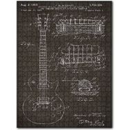 Cakapuzzle Eski Gitarın Grafik Tasarım Görseli 120 Parça Puzzle