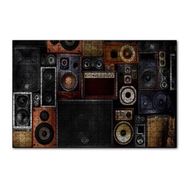 Cakapuzzle Eski Hoparlörler 120 Parça Ahşap Puzzle