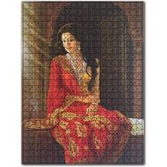Cakapuzzle Eski Ünlü Hint Kadın Görseli Ahşap 255 Parça Puzzle