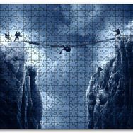 Cakapuzzle Everest Ölümcül Köprü Dağcılar Mdf 120 Parça Puzzle