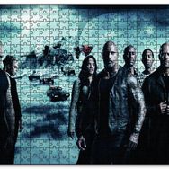 Cakapuzzle F8 Hızlı ve Öfkeli Kahramanlar Ahşap 255 Parça Puzzle