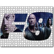 Cakapuzzle F8 Hızlı ve Öfkeli Kahramanlar Ahşap 500 Parça Puzzle
