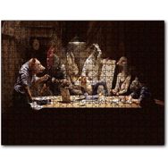 Cakapuzzle Fantastik Çiftlik Hayvan Toplantısı Görseli Mdf 120 Parça Puzzle