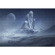 Cakapuzzle Fantastik Heykel ve Dağcılar Ahşap 1000 Parça Puzzle