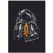 Cakapuzzle Fantastik Uzay Mekiği Dondurma Astronot Mdf 255 Parça Puzzle