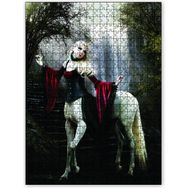 Cakapuzzle Fantezi Ormanda At Başlı Kadın 120 Parça Puzzle