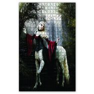 Cakapuzzle Fantezi Ormanda At Başlı Kadın Ahşap 500 Parça Puzzle