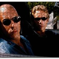 Cakapuzzle Fast And Furious Walker ve Diesel Yarışıyor Mdf 500 Parça Puzzle