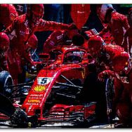 Cakapuzzle Ferrari F1 Formula 1 Pit Stop Görseli Mdf 500 Parça Puzzle