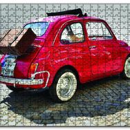 Cakapuzzle Fiat Bis Yolda Ahşap 255 Parça Puzzle