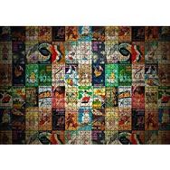 Cakapuzzle Film Afişlerinden Oluşan Kompozisyon Mdf 1000 Parça Puzzle