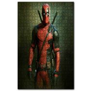 Cakapuzzle Film Karekteri Savaşçı Deadpool Ahşap 255 Parça Puzzle