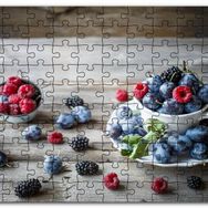 Cakapuzzle Fincanda Yabanmersini Ahududu ve Böğürtlenler Mdf 255 Parça Puzzle