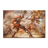 Cakapuzzle Fırtına Sanatının Kahramanları 120 Parça Ahşap Puzzle