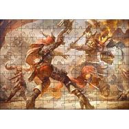 Cakapuzzle Fırtına Sanatının Kahramanları Mdf 120 Parça Puzzle