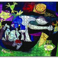 Cakapuzzle Fishing At Antibes1939 By Pablo Picasso Mdf 500 Parça Puzzle
