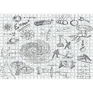 Cakapuzzle Fizik Formülleri Ve Fizik Kuralları Eskiz Çizimleri 120 Parça Ahşap Puzzle
