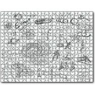 Cakapuzzle Fizik Formülleri ve Fizik Kuralları Eskiz Çizimleri 255 Parça Puzzle